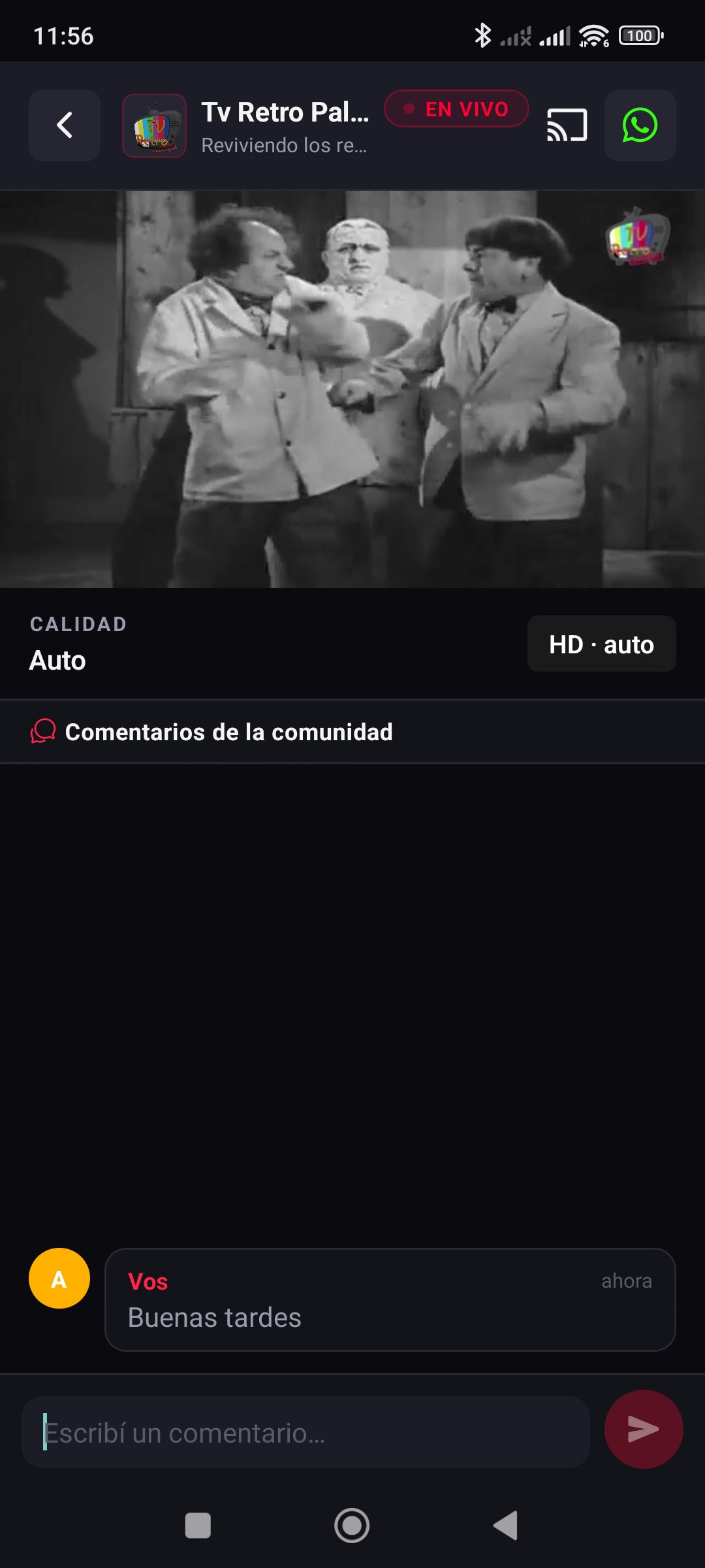 Canal en linea